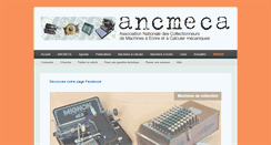 Desktop Screenshot of ancmeca.org