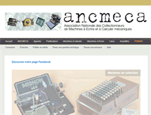 Tablet Screenshot of ancmeca.org